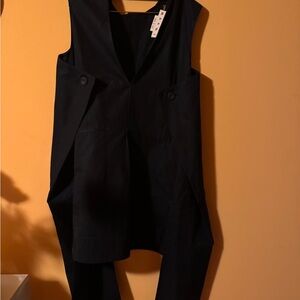 Marni Black Minimalist top